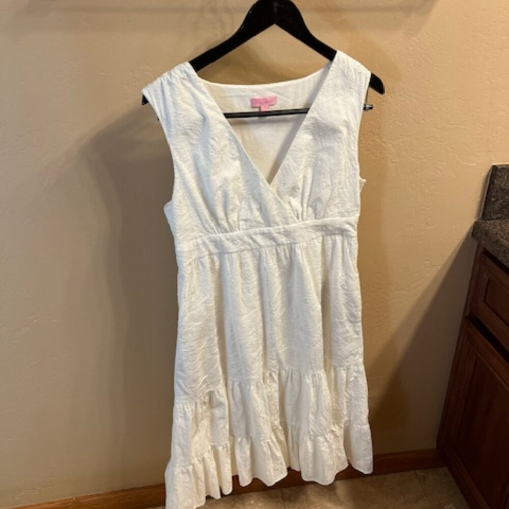 Lilly Pulitzer white dress 10